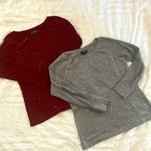 Chaps Womens Sequins Holiday Bundle